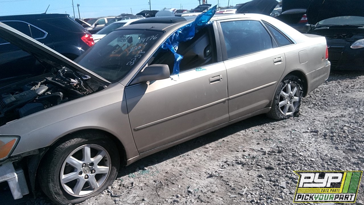 2000 TOYOTA AVALON partes disponibles
