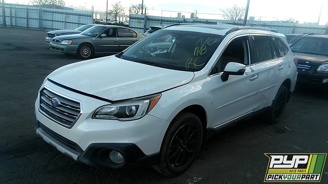 2017 SUBARU OUTBACK partes disponibles