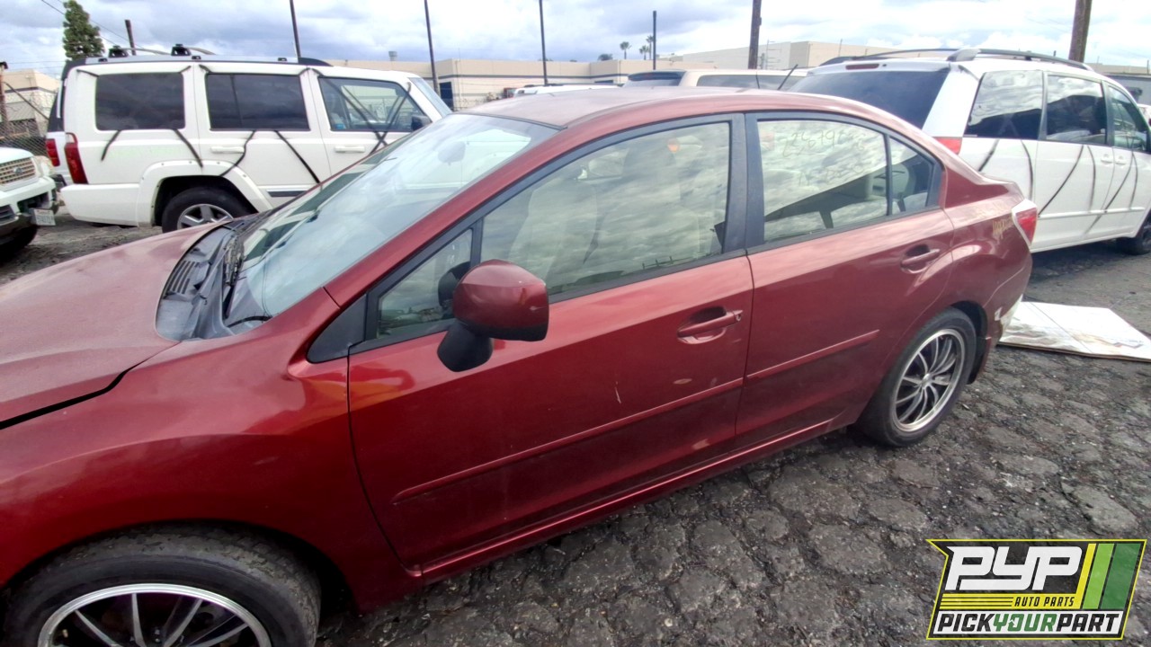 2012 SUBARU IMPREZA available for parts