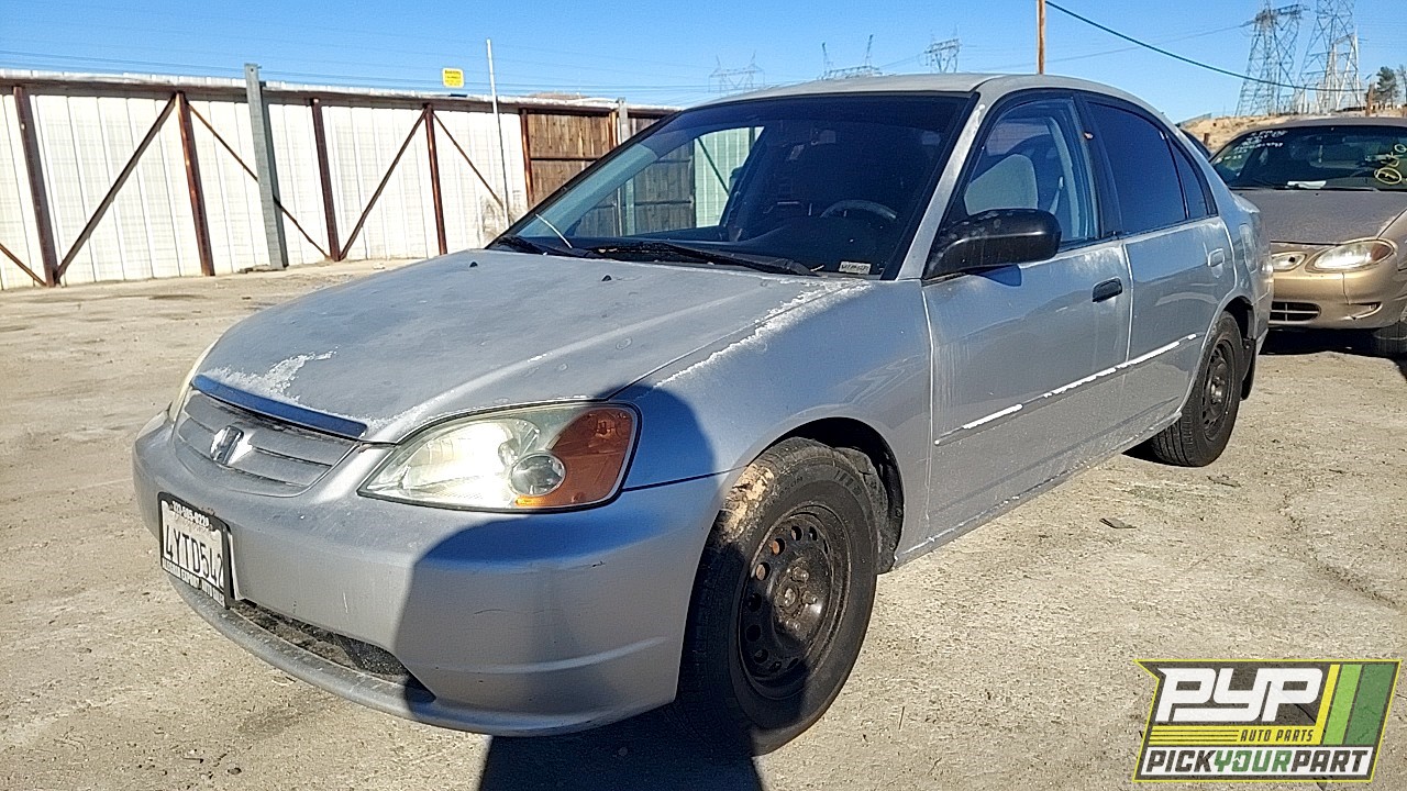 2002 HONDA CIVIC available for parts