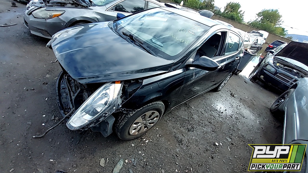 2016 HYUNDAI ACCENT partes disponibles