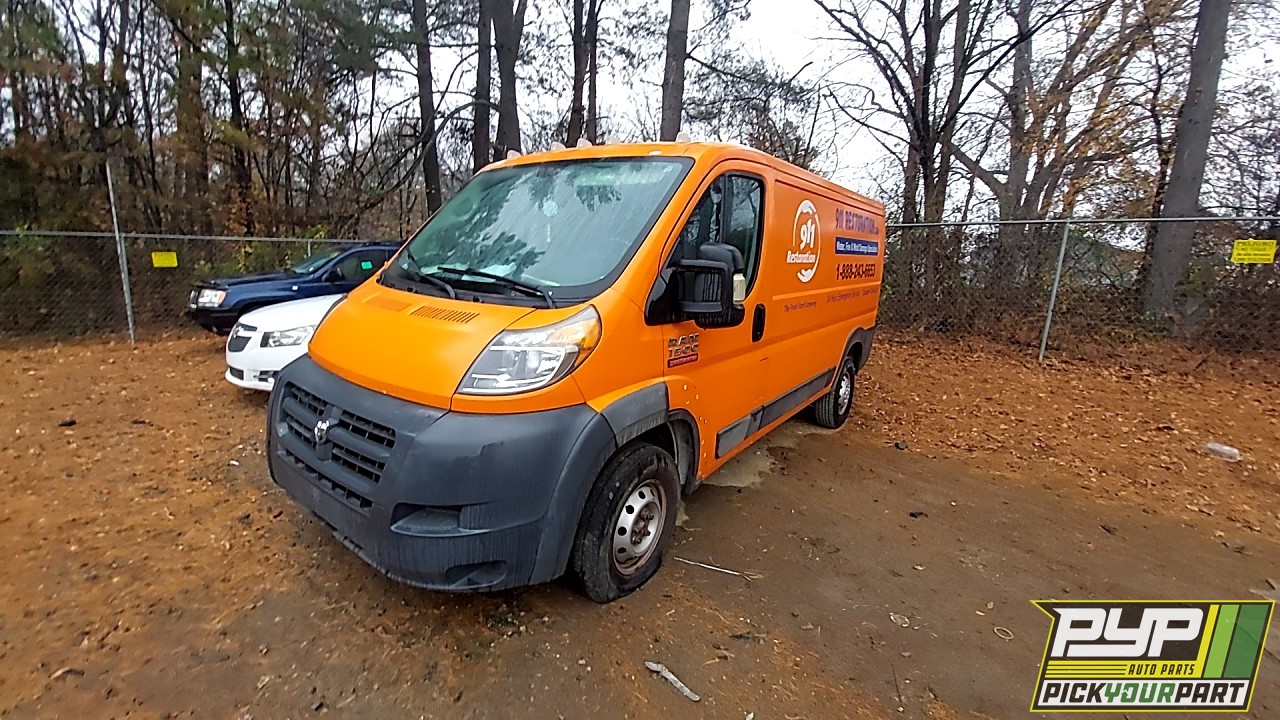 2018 RAM PROMASTER 1500 partes disponibles