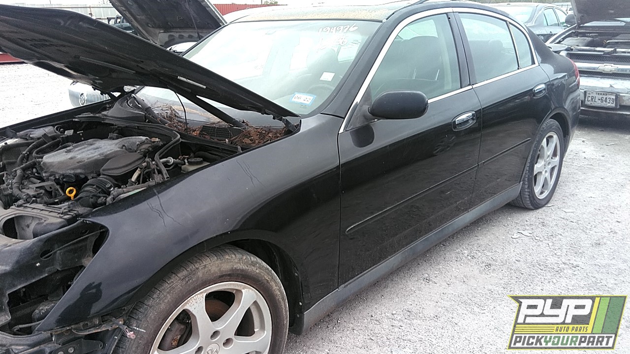 2003 INFINITI G35 available for parts