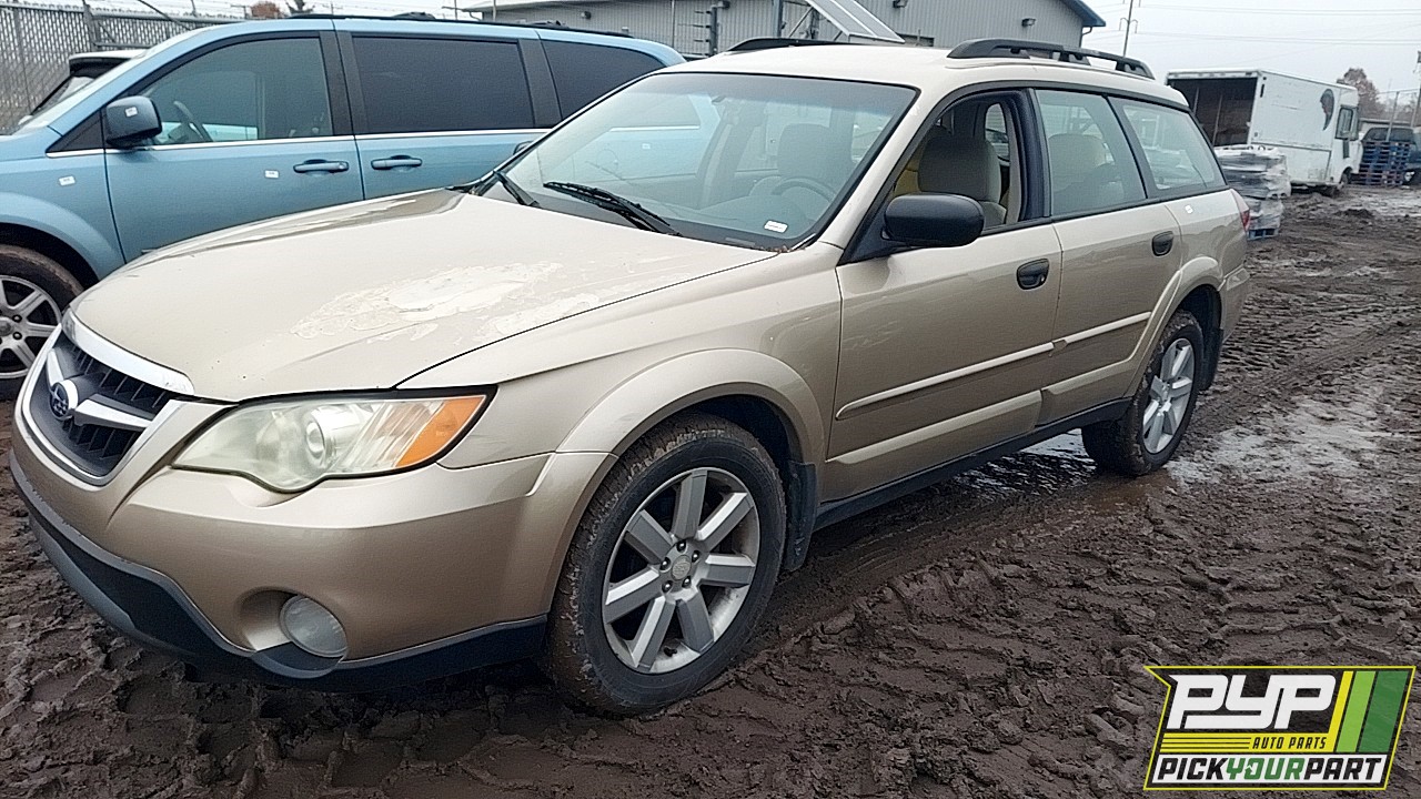 2009 SUBARU OUTBACK partes disponibles