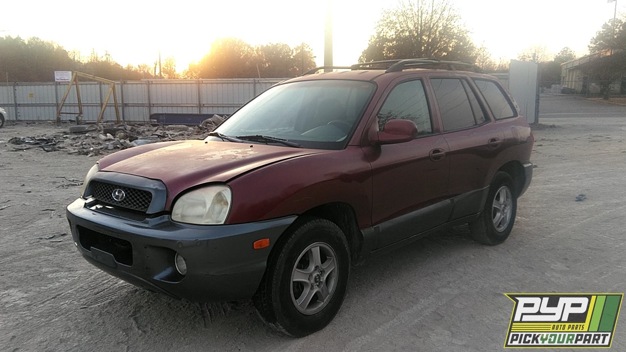 2004 HYUNDAI SANTA FE available for parts