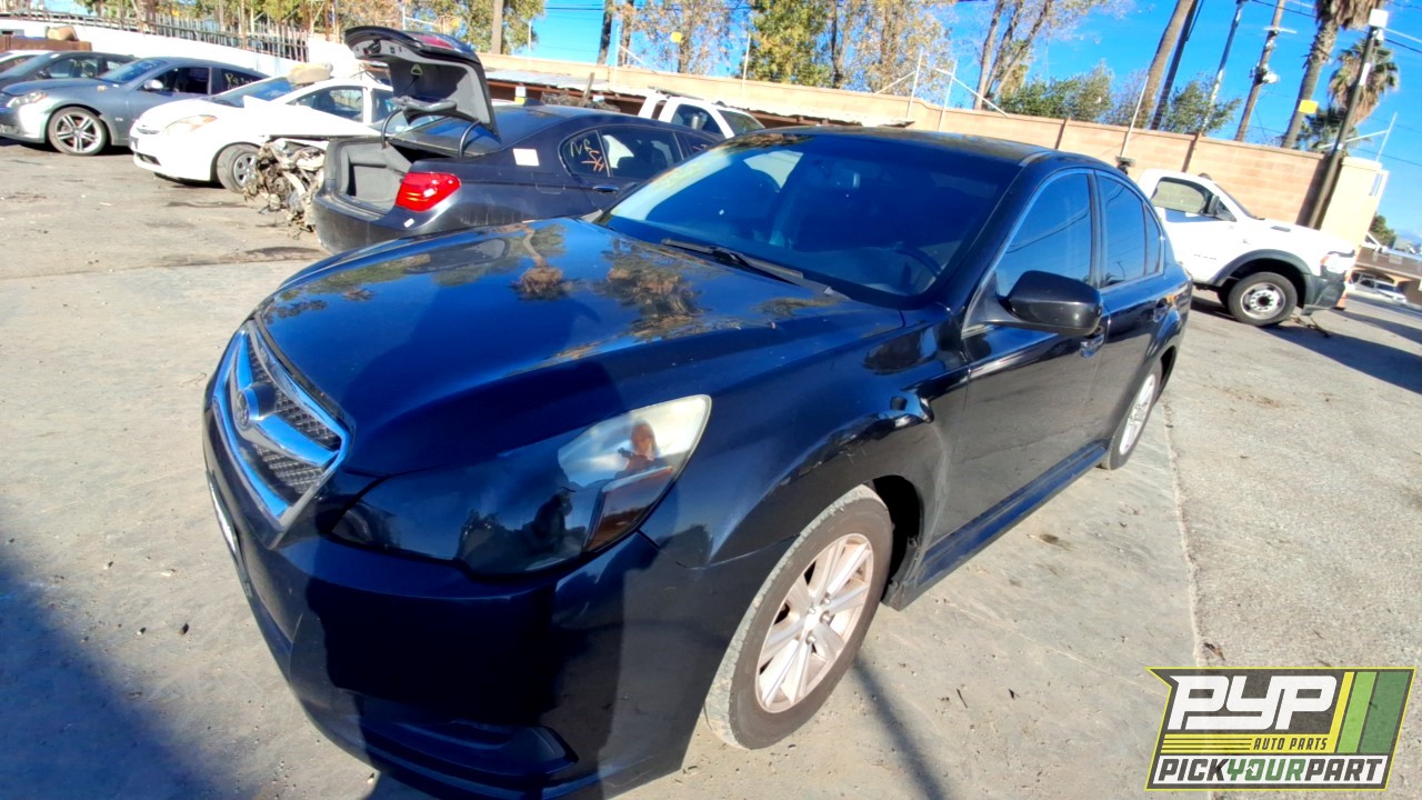 2010 SUBARU LEGACY partes disponibles