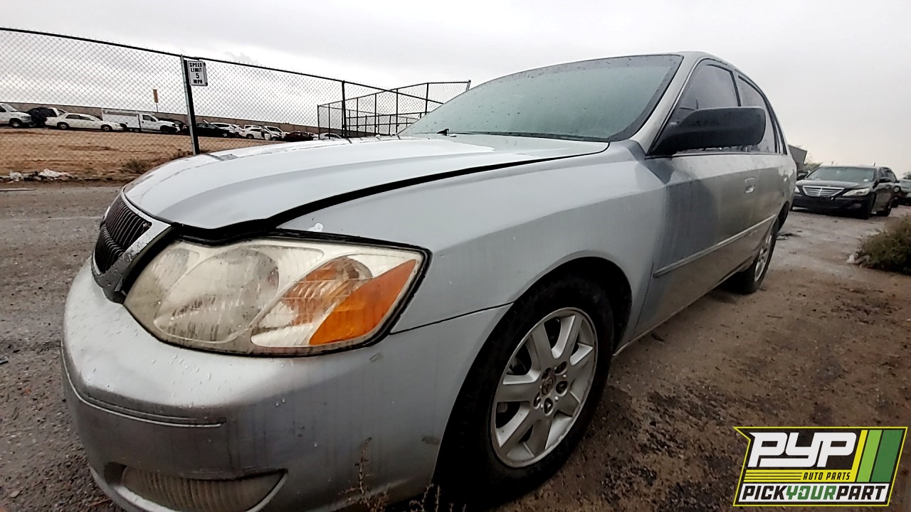 2000 TOYOTA AVALON partes disponibles