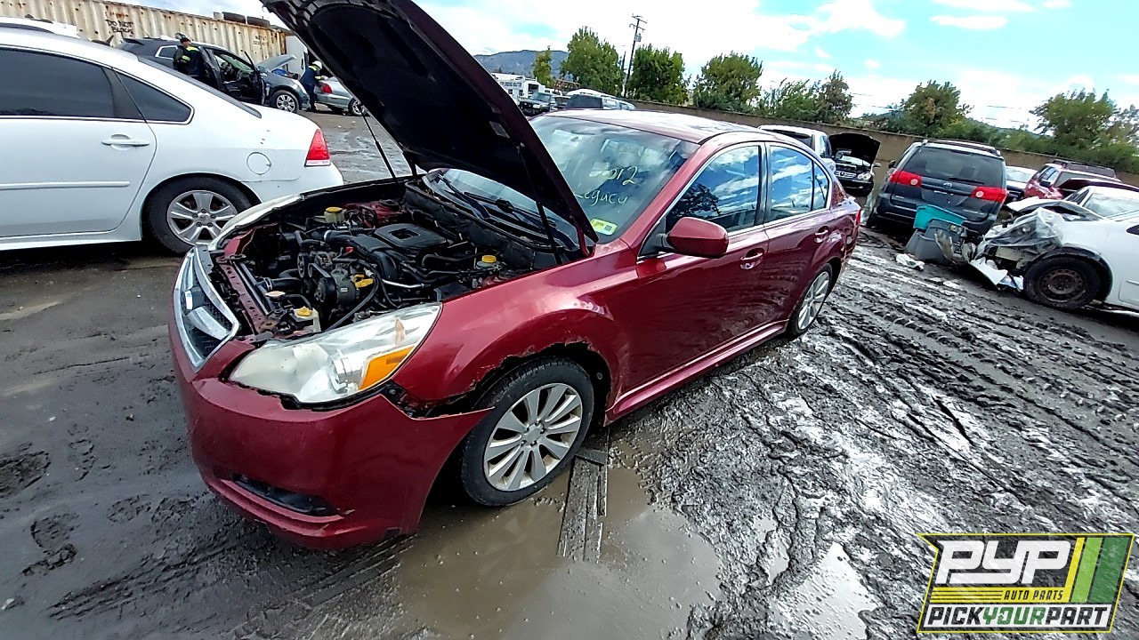 2012 SUBARU LEGACY partes disponibles