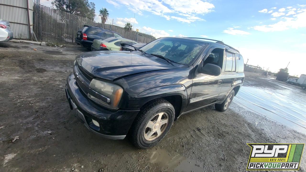 2002 CHEVROLET TRAILBLAZER partes disponibles