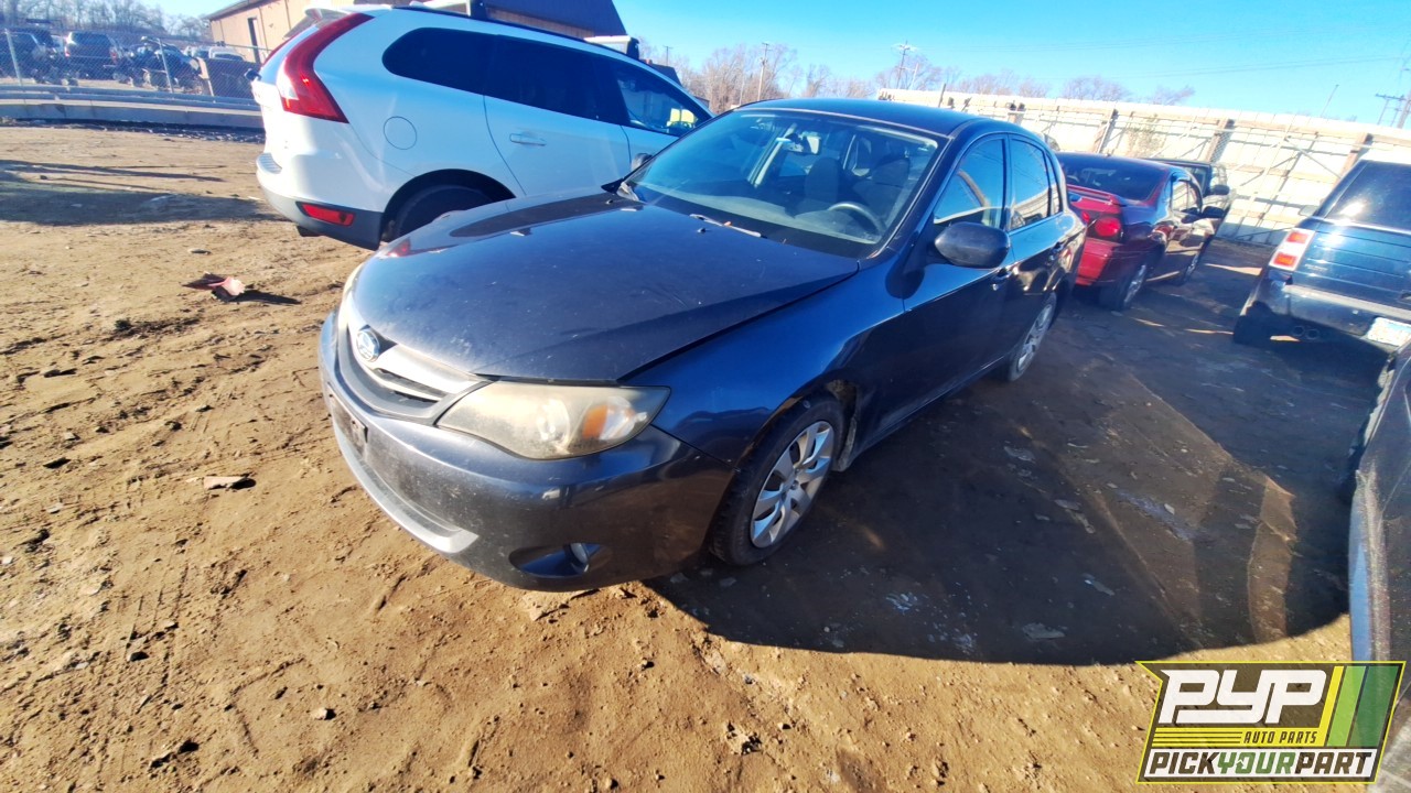 2011 SUBARU IMPREZA partes disponibles