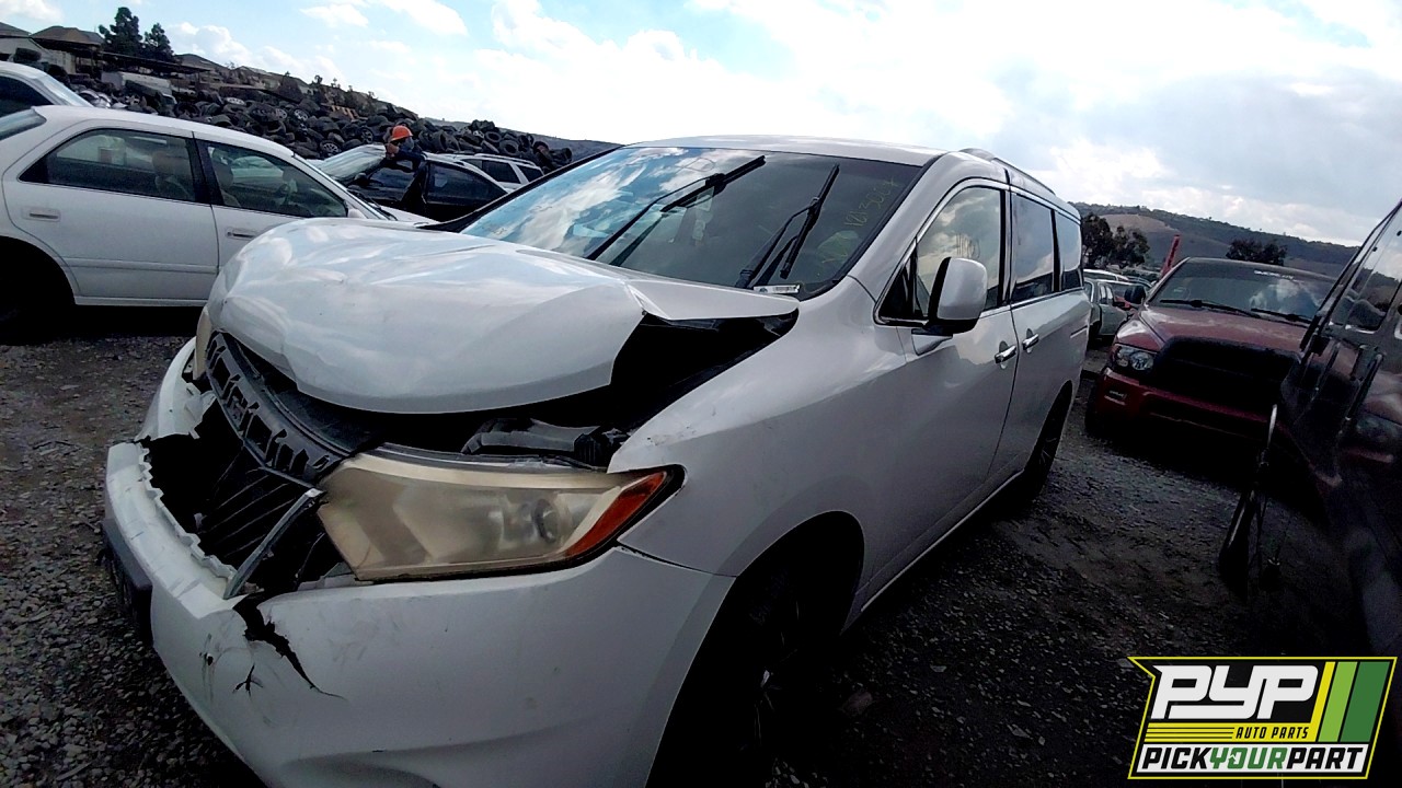 2012 NISSAN QUEST partes disponibles