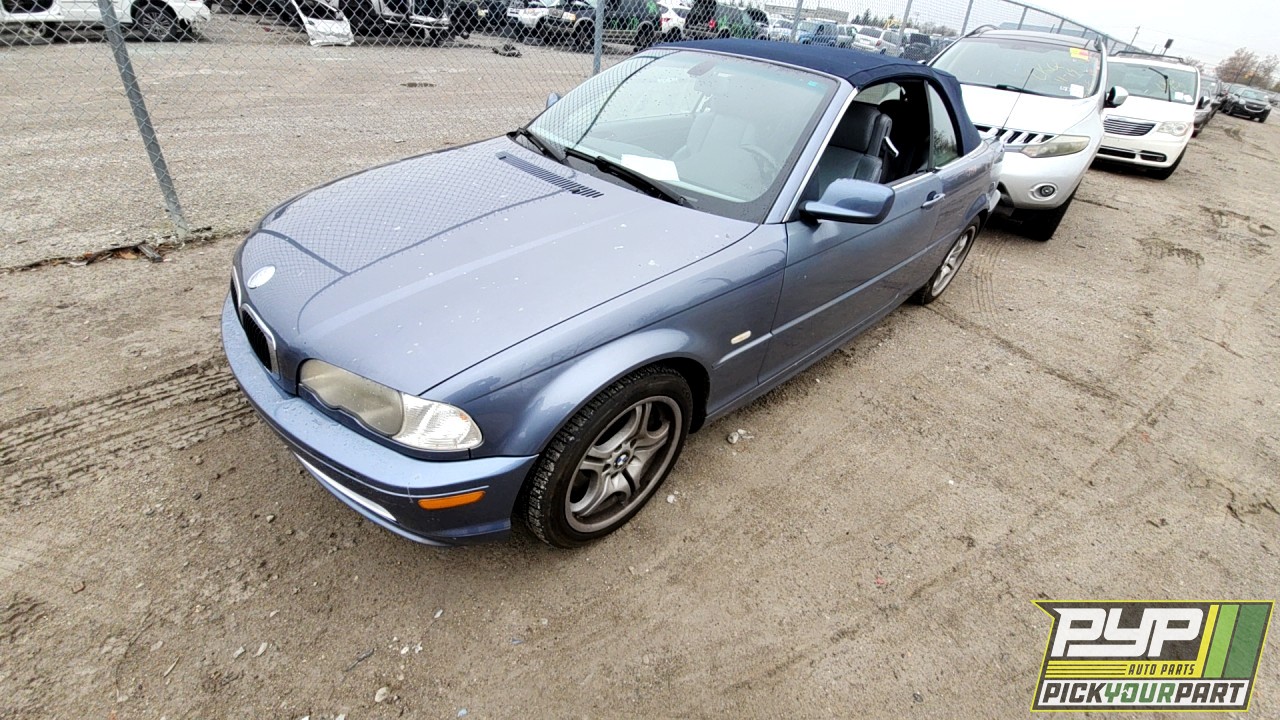 2002 BMW 330CI partes disponibles