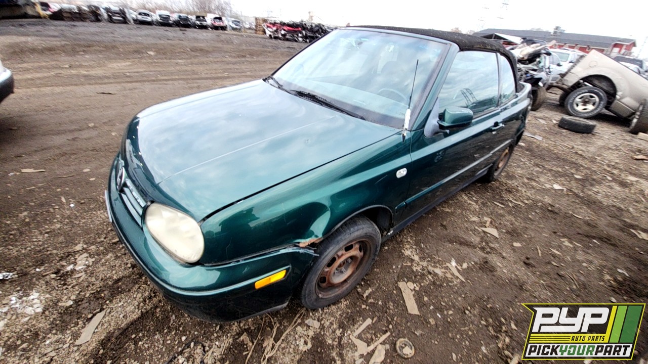 2001 VOLKSWAGEN CABRIO partes disponibles