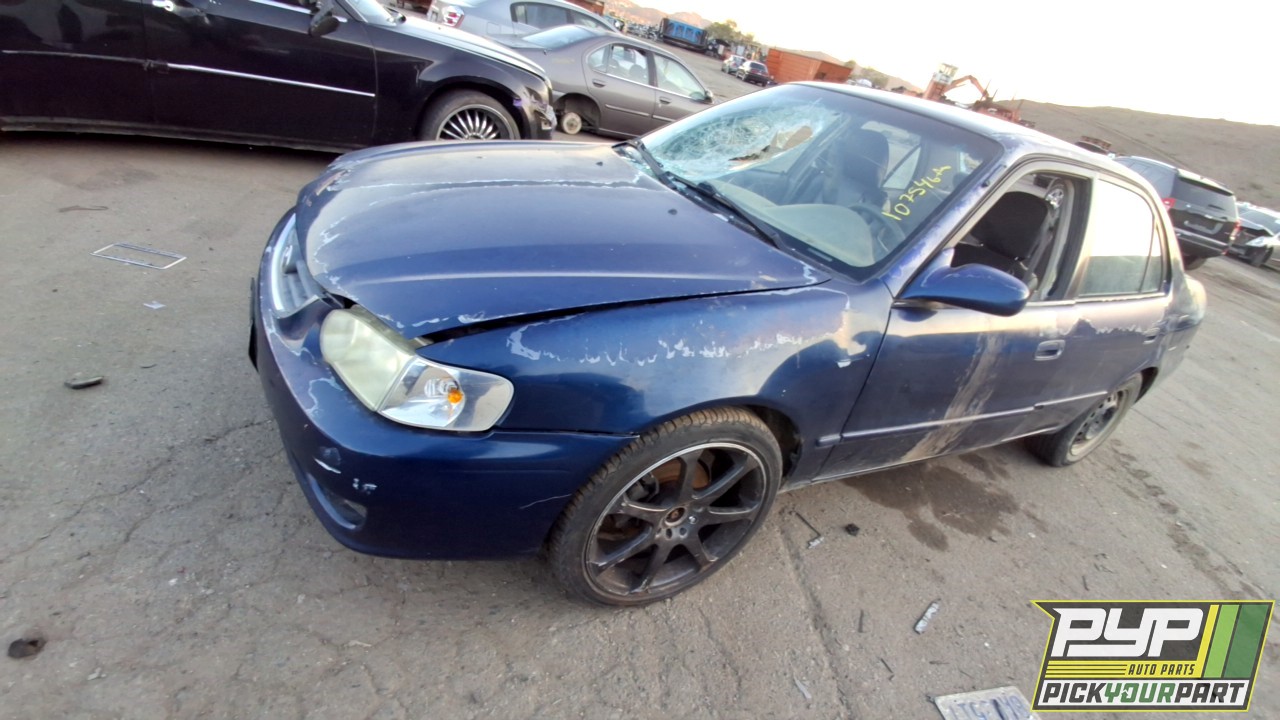 2001 TOYOTA COROLLA partes disponibles