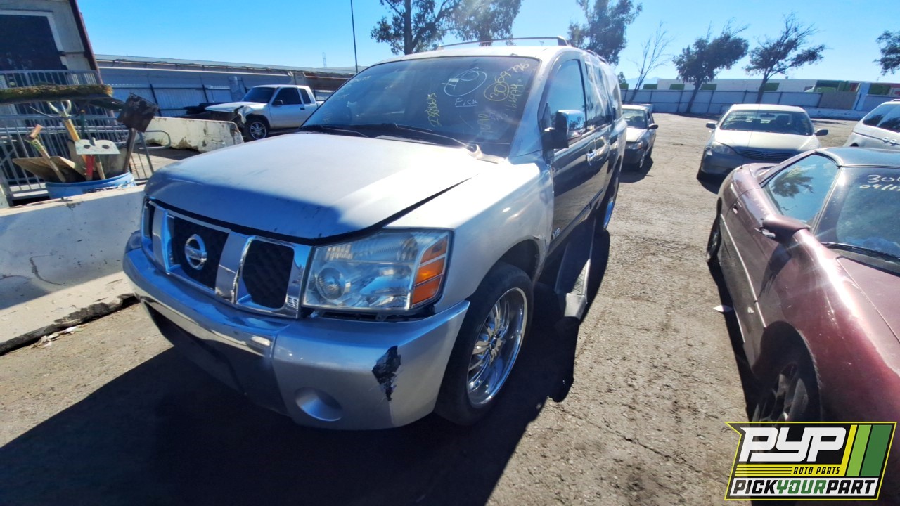 2004 NISSAN PATHFINDER ARMADA partes disponibles