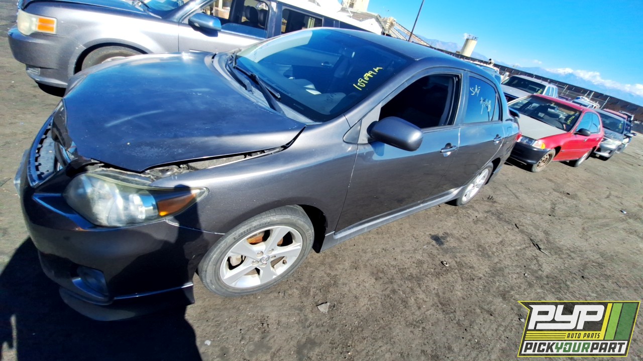 2012 TOYOTA COROLLA partes disponibles