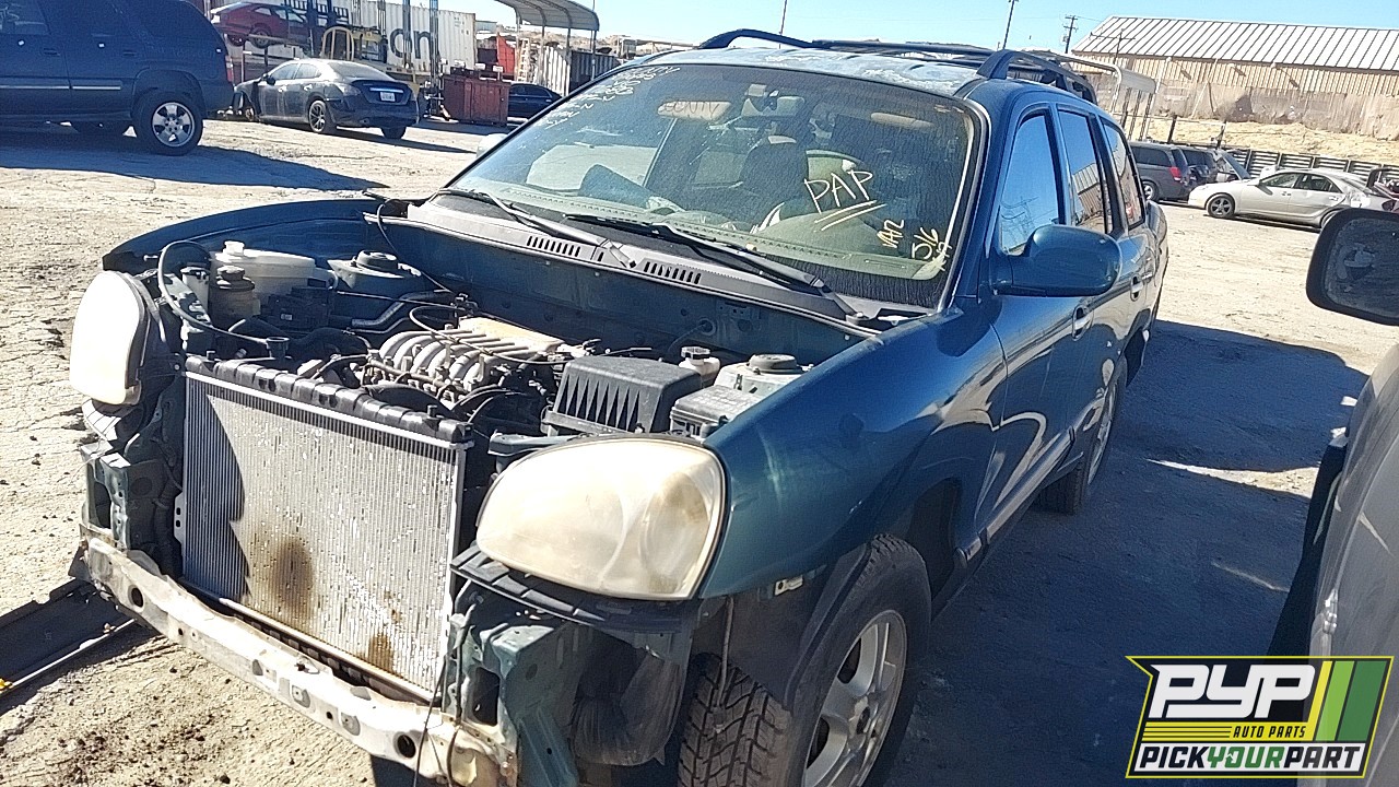 2001 HYUNDAI SANTA FE partes disponibles