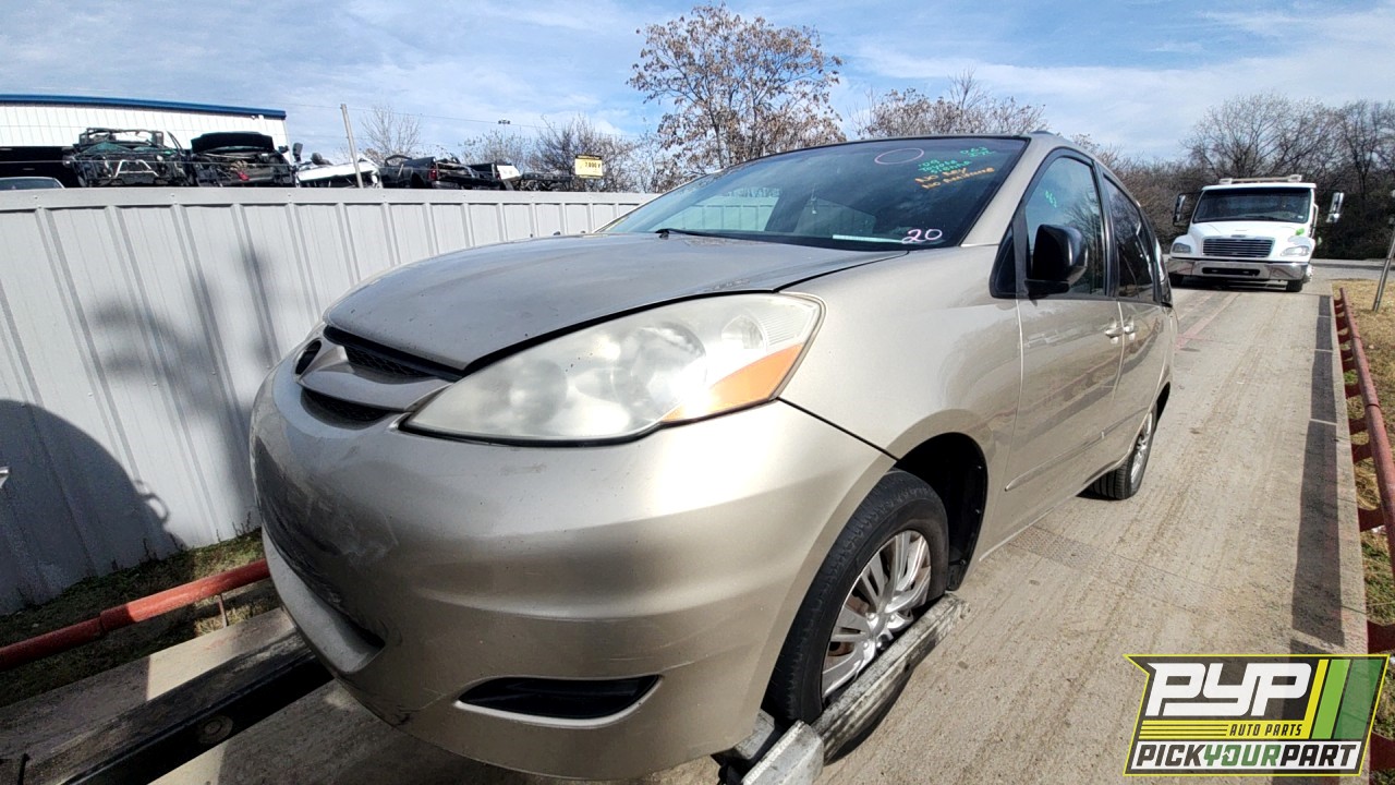 2009 TOYOTA SIENNA partes disponibles