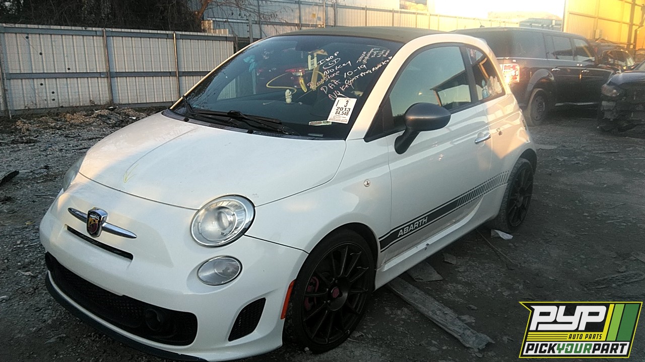 2013 FIAT 500 available for parts