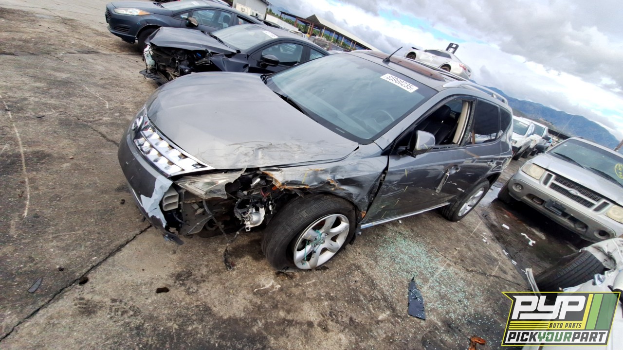 2007 NISSAN MURANO partes disponibles