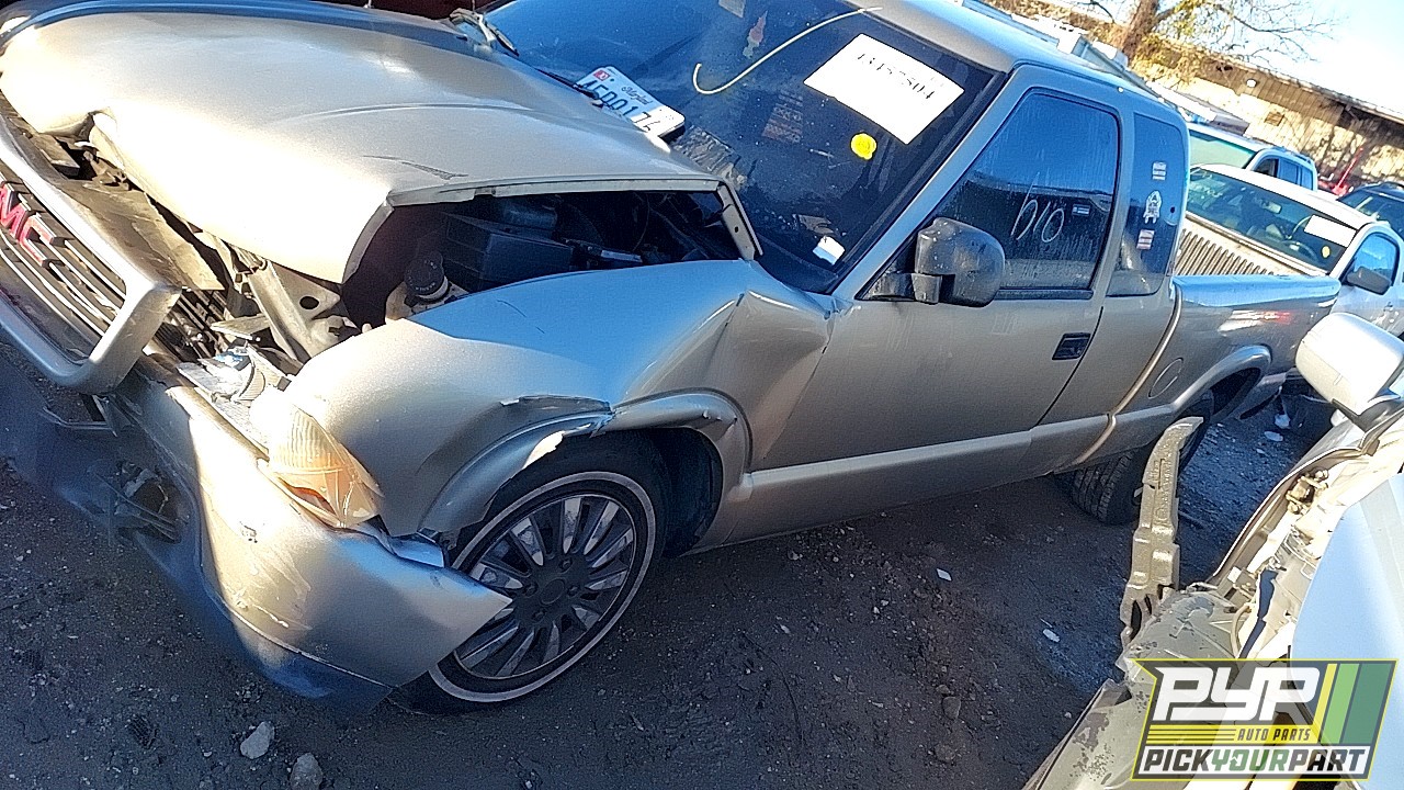 2001 GMC SONOMA partes disponibles