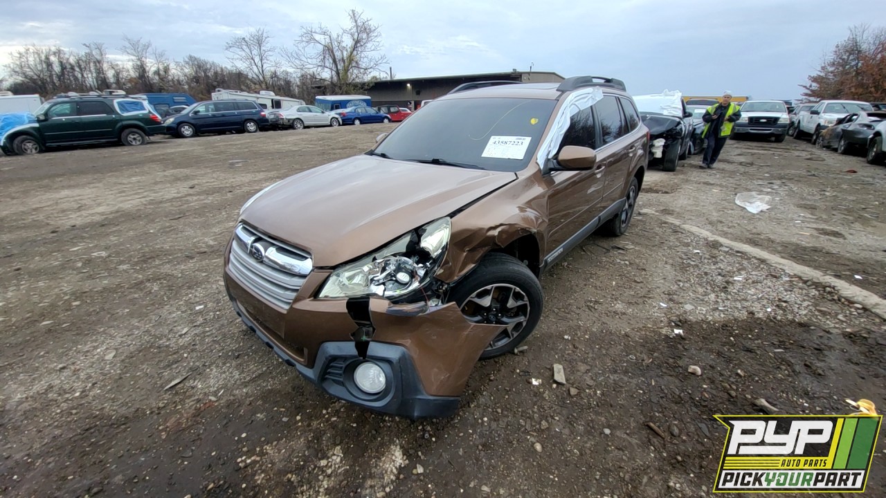 2011 SUBARU OUTBACK available for parts
