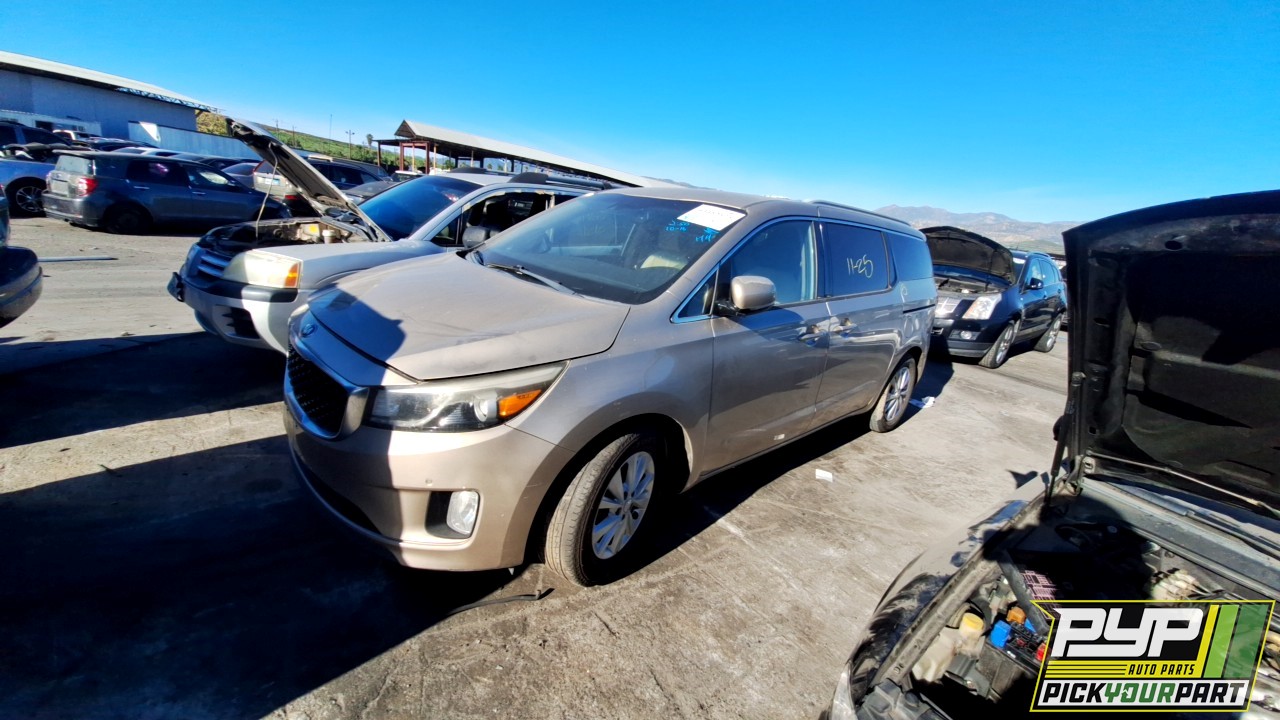 2015 KIA SEDONA available for parts