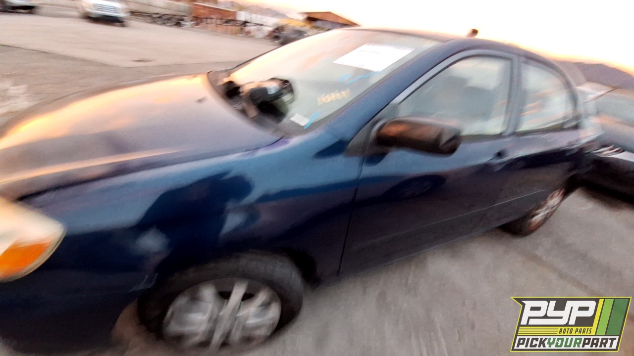 2003 TOYOTA COROLLA partes disponibles