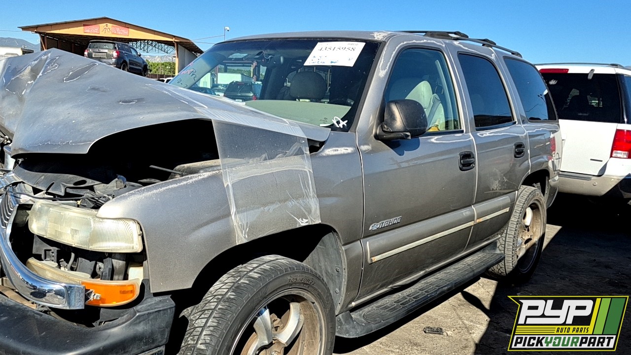 2000 CHEVROLET TAHOE partes disponibles