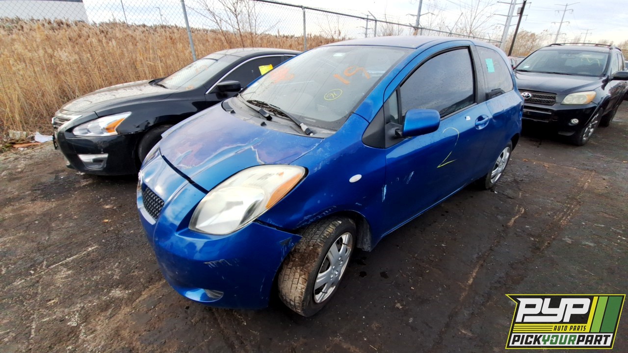 2007 TOYOTA YARIS partes disponibles