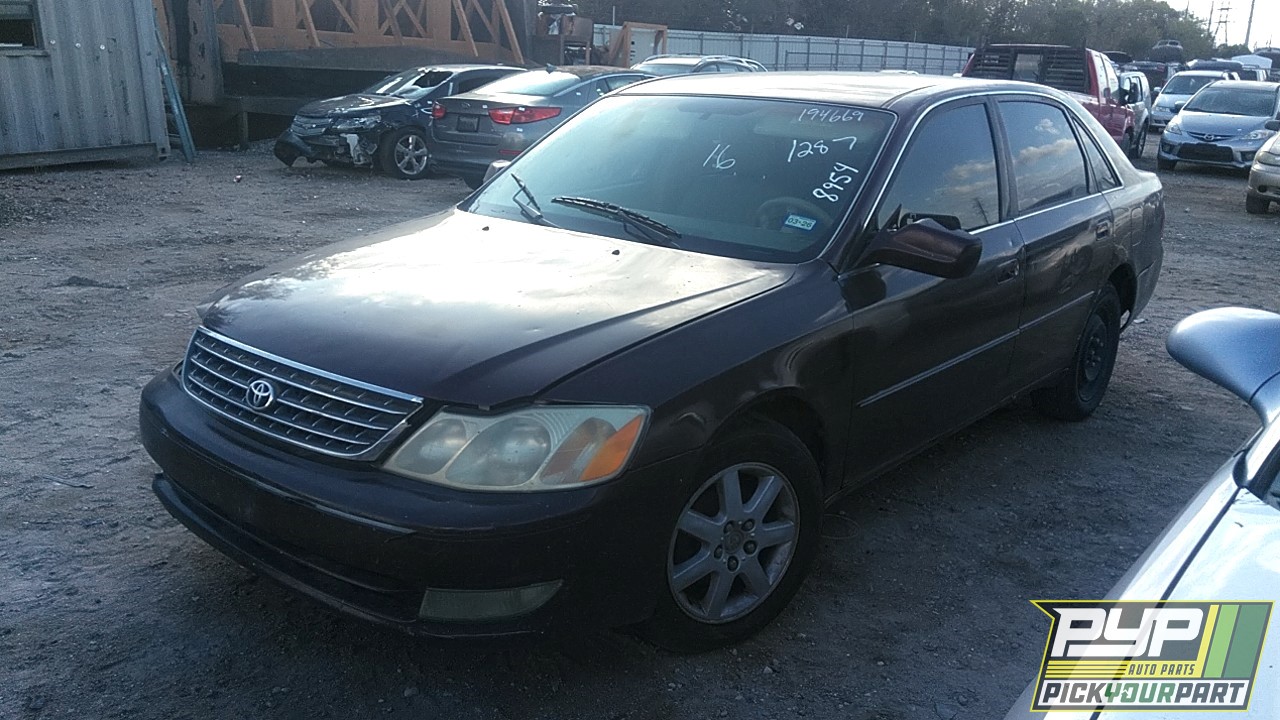 2004 TOYOTA AVALON partes disponibles