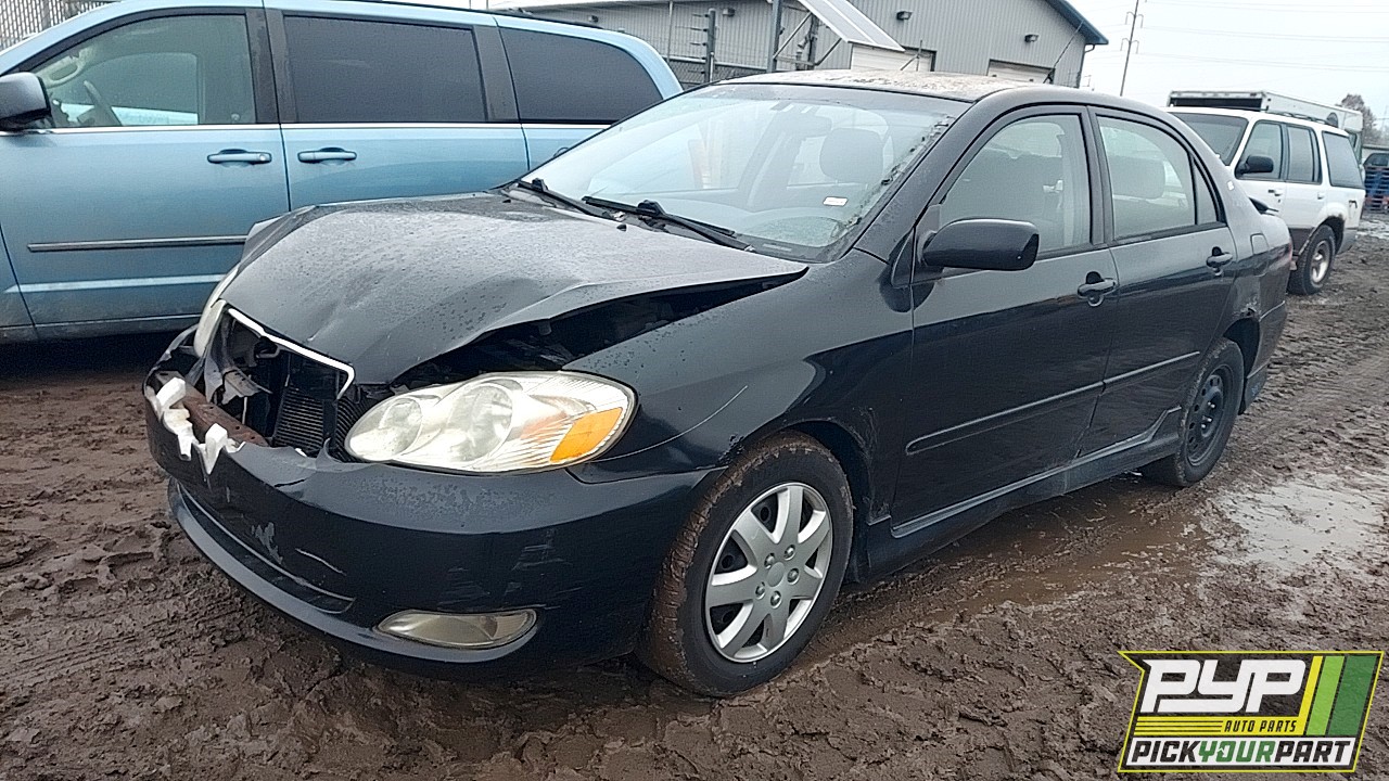 2006 TOYOTA COROLLA partes disponibles