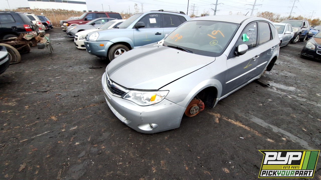 2008 SUBARU IMPREZA partes disponibles