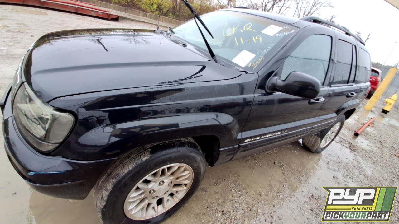 2002 JEEP GRAND CHEROKEE partes disponibles