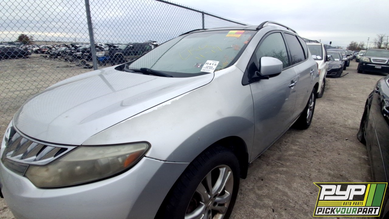 2009 NISSAN MURANO available for parts