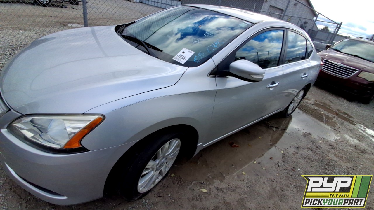 2014 NISSAN SENTRA partes disponibles