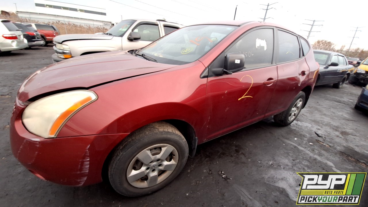 2009 NISSAN ROGUE partes disponibles