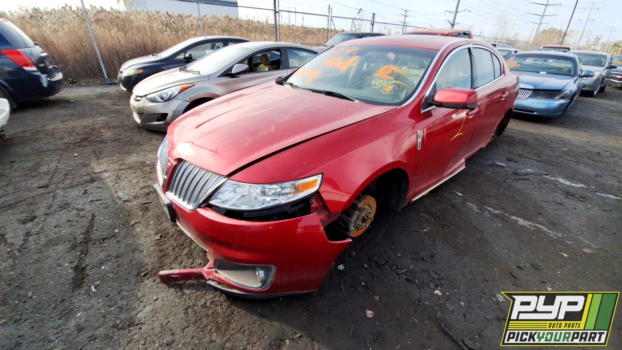 2011 LINCOLN MKS partes disponibles