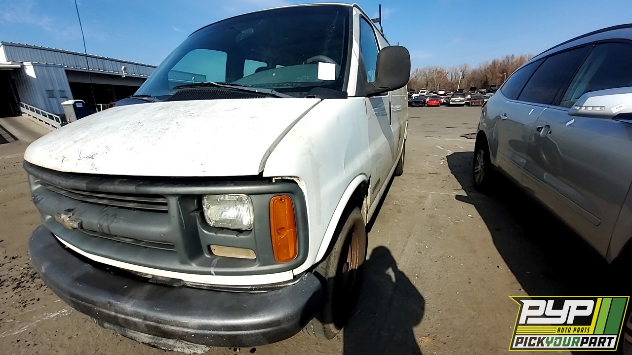 2001 CHEVROLET EXPRESS 2500 partes disponibles