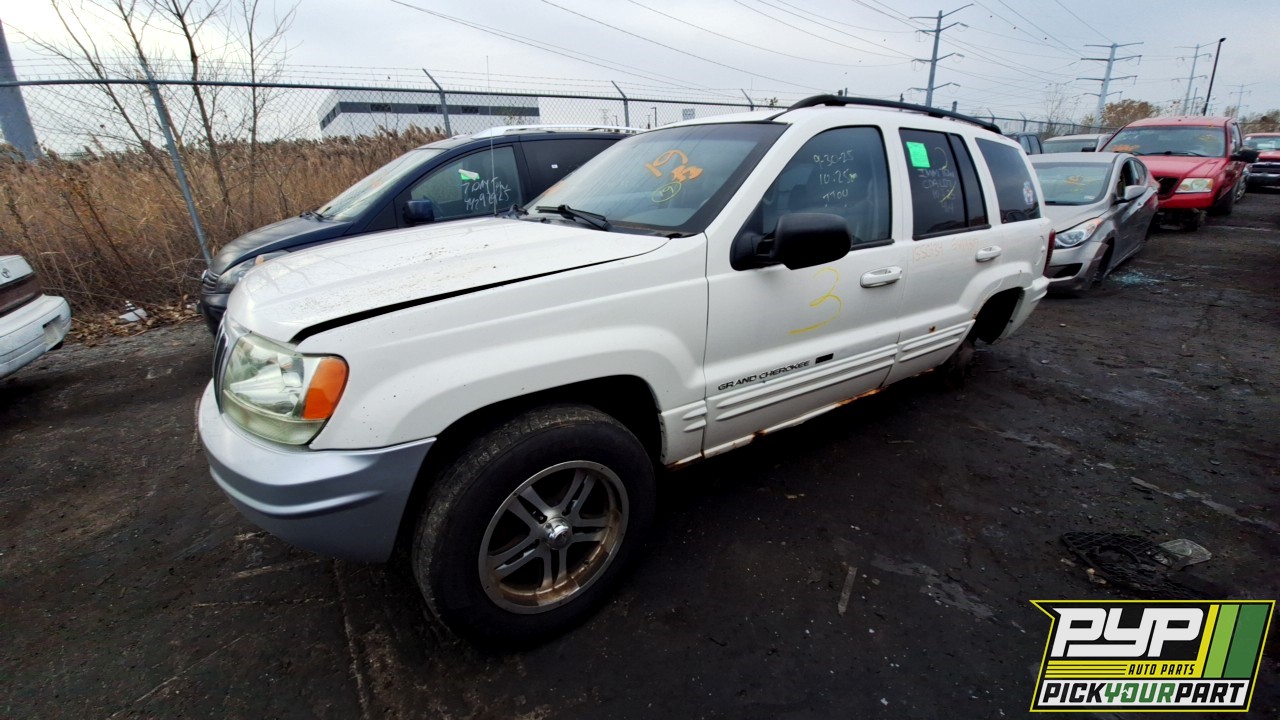 2002 JEEP GRAND CHEROKEE available for parts