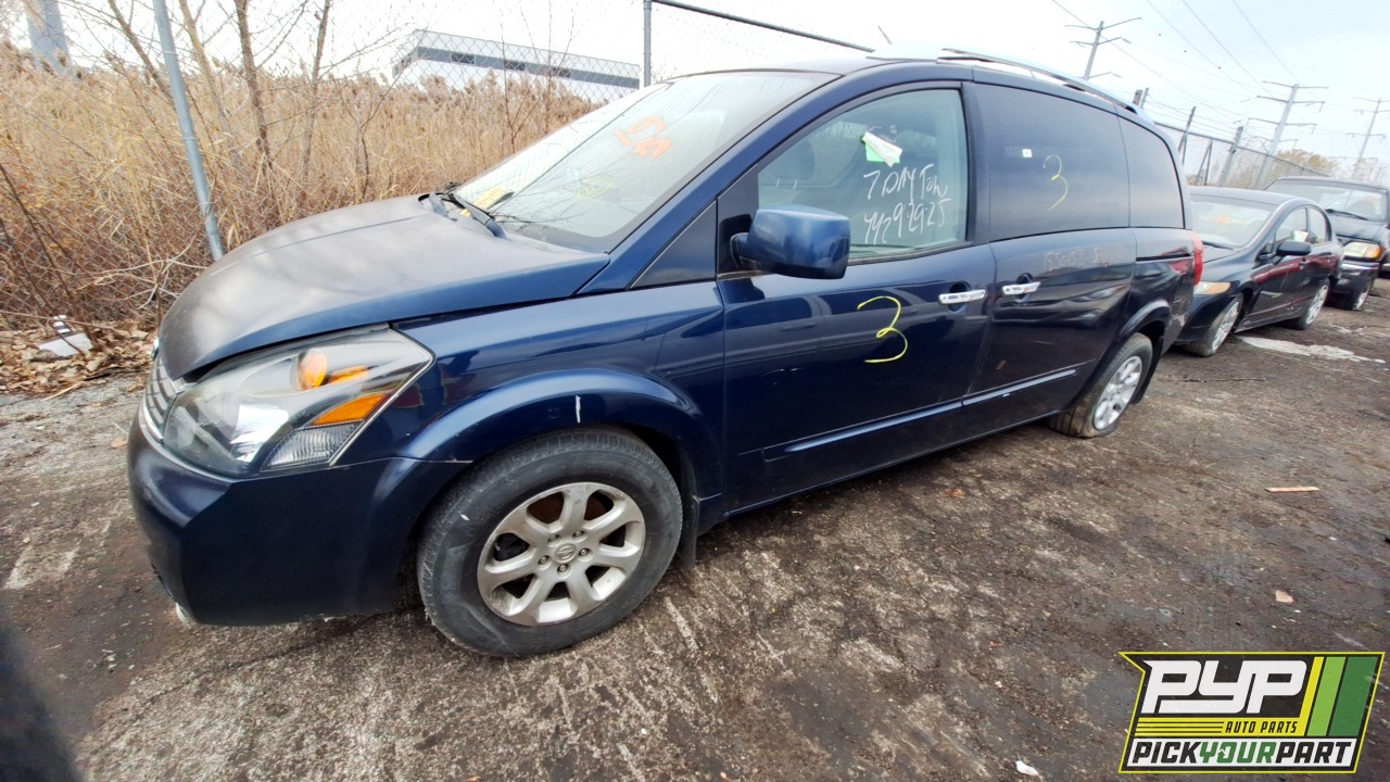 2008 NISSAN QUEST partes disponibles