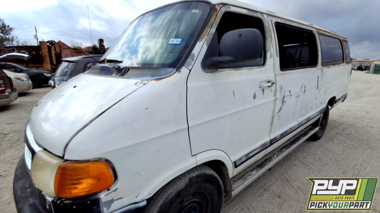2002 DODGE RAM 3500 VAN partes disponibles