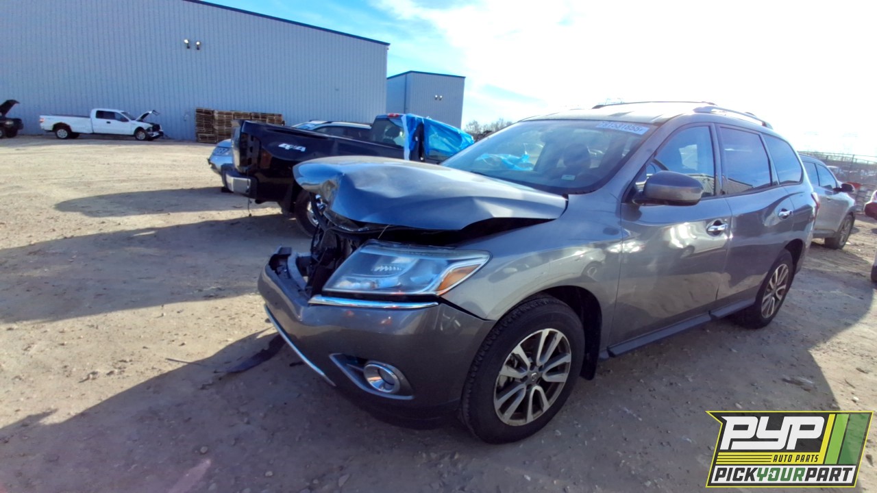 2015 NISSAN PATHFINDER partes disponibles