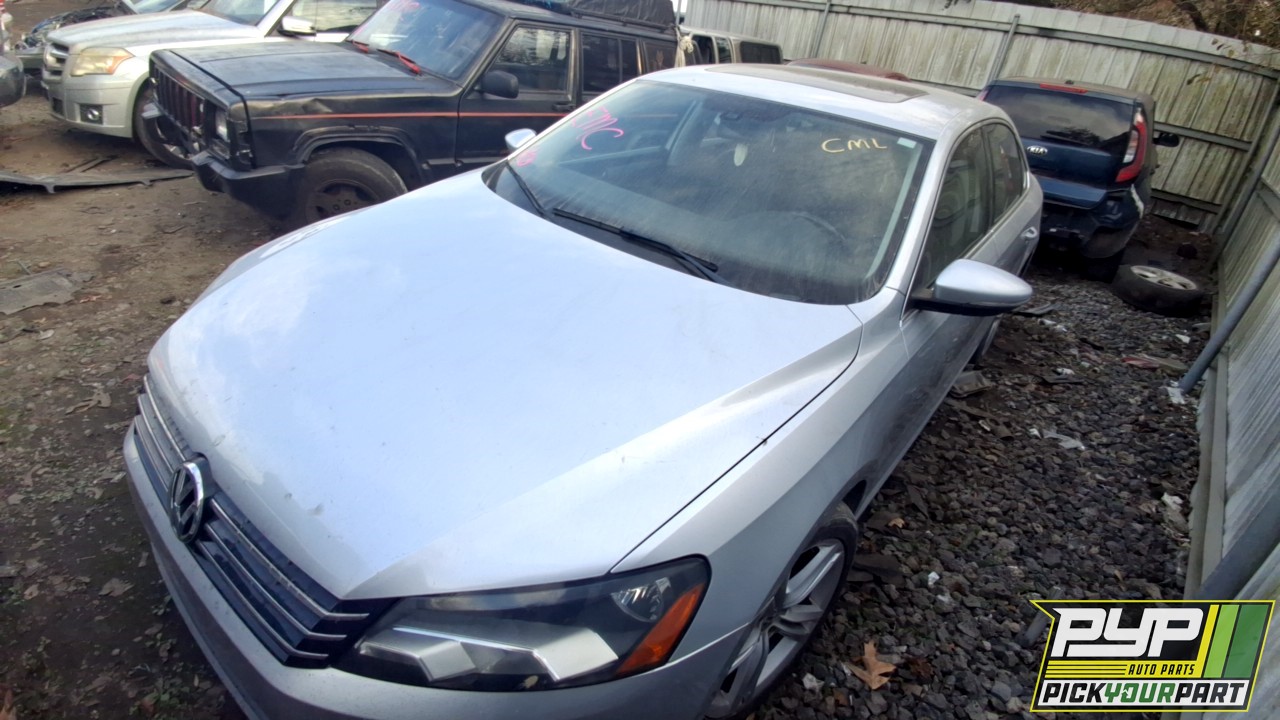 2012 VOLKSWAGEN PASSAT available for parts