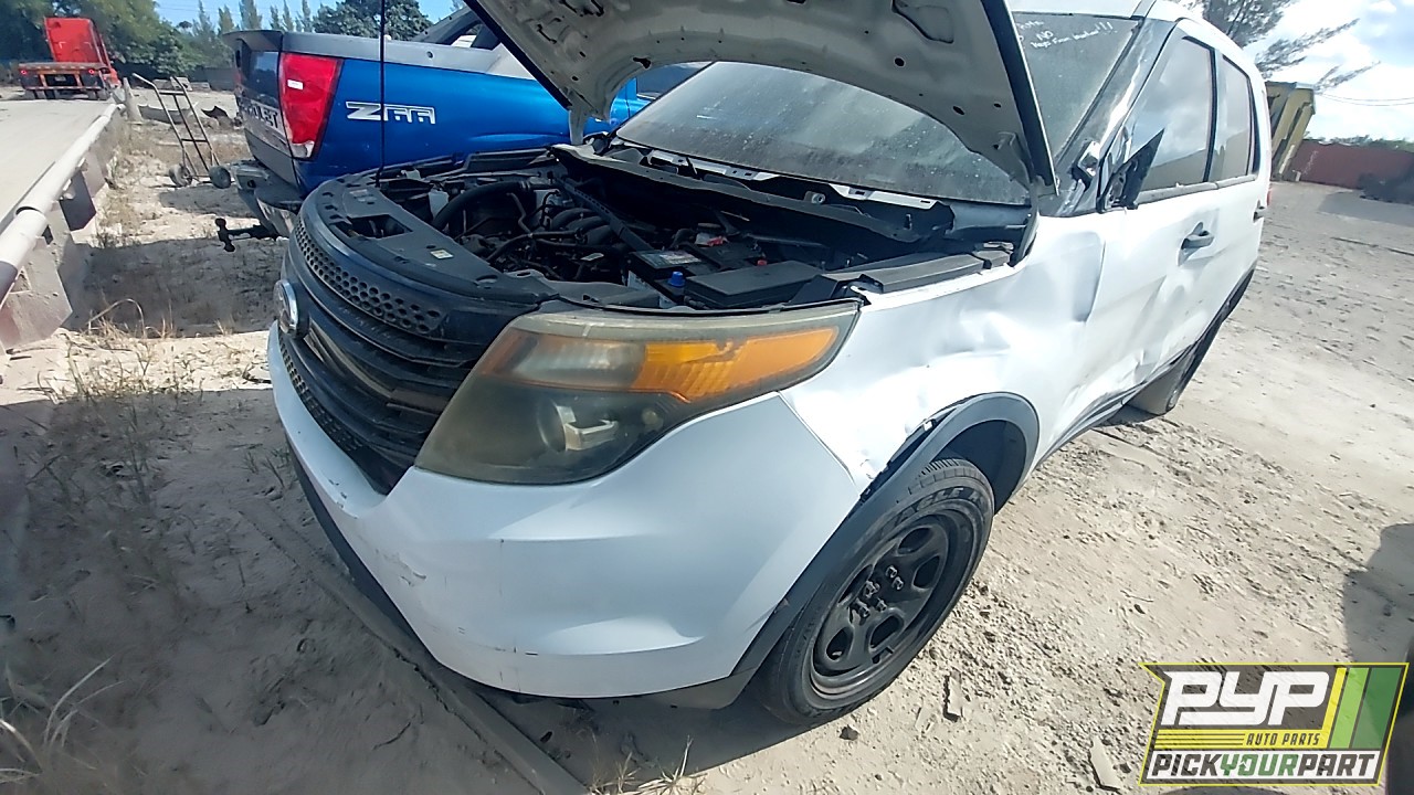 2015 FORD POLICE INTERCEPTOR UTILITY partes disponibles