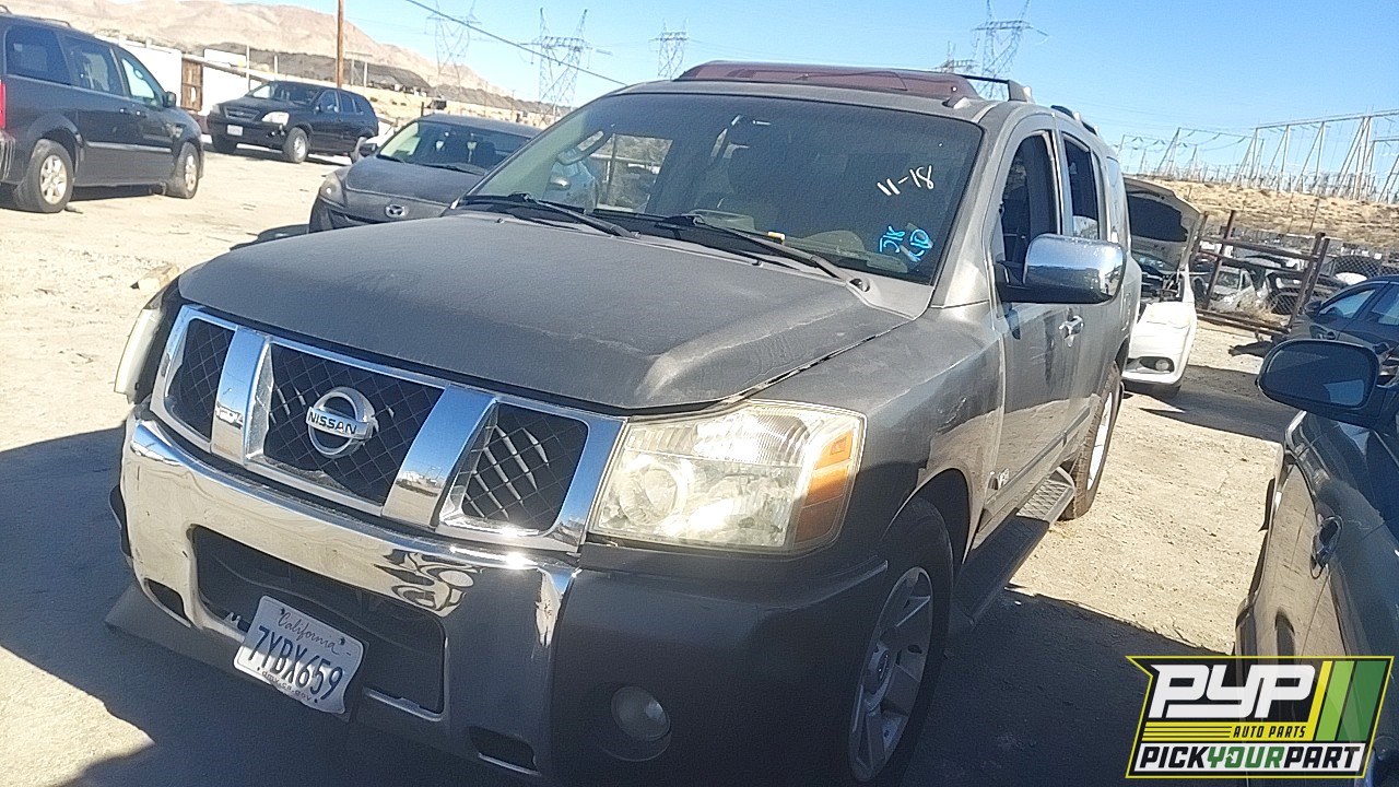 2006 NISSAN ARMADA partes disponibles