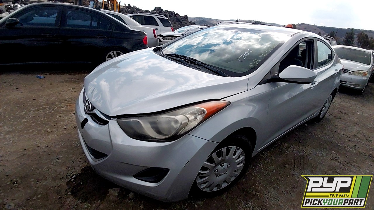2011 HYUNDAI ELANTRA partes disponibles