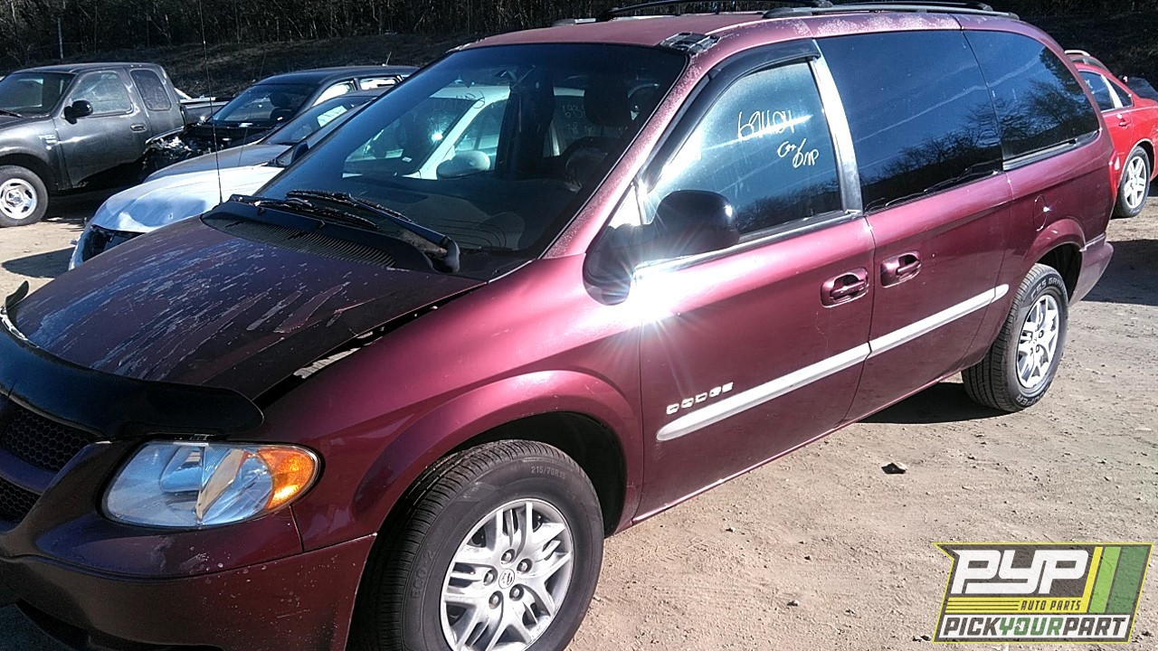 2001 DODGE GRAND CARAVAN partes disponibles