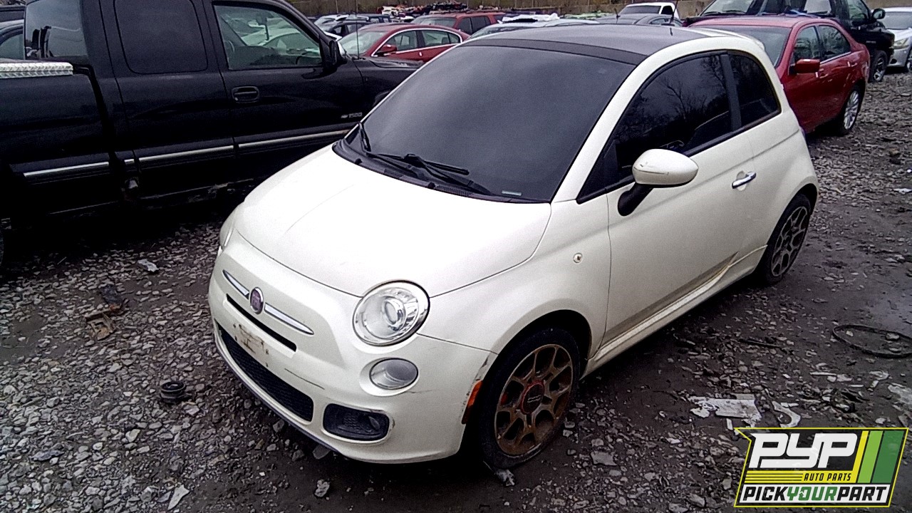 2013 FIAT 500 available for parts