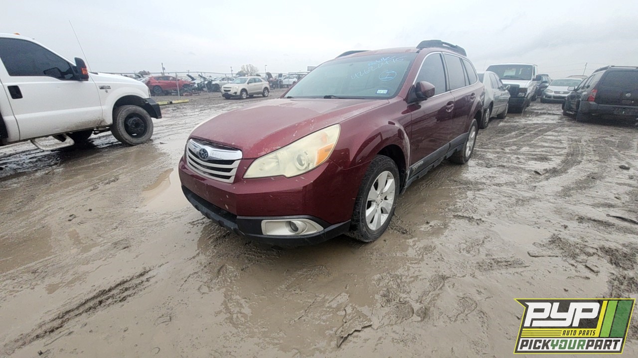2011 SUBARU OUTBACK partes disponibles